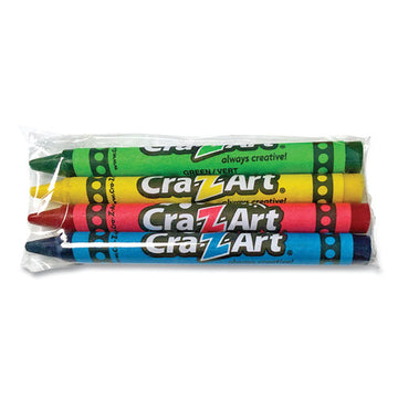 Cra-Z-Art® Washable Crayons, Assorted, 4-pack freeshipping - TVN Wholesale